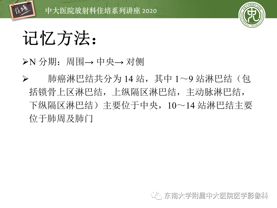 【PPT】肺癌TNM分期（UICC第8版）解读