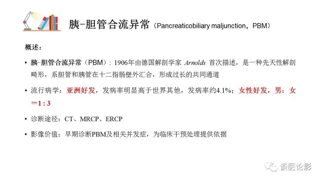 【PPT】胰—胆管合流异常影像表现