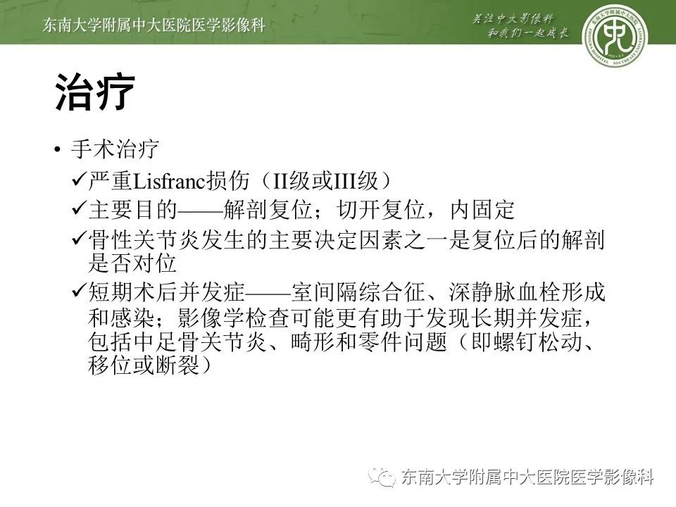【PPT】Lisfranc损伤