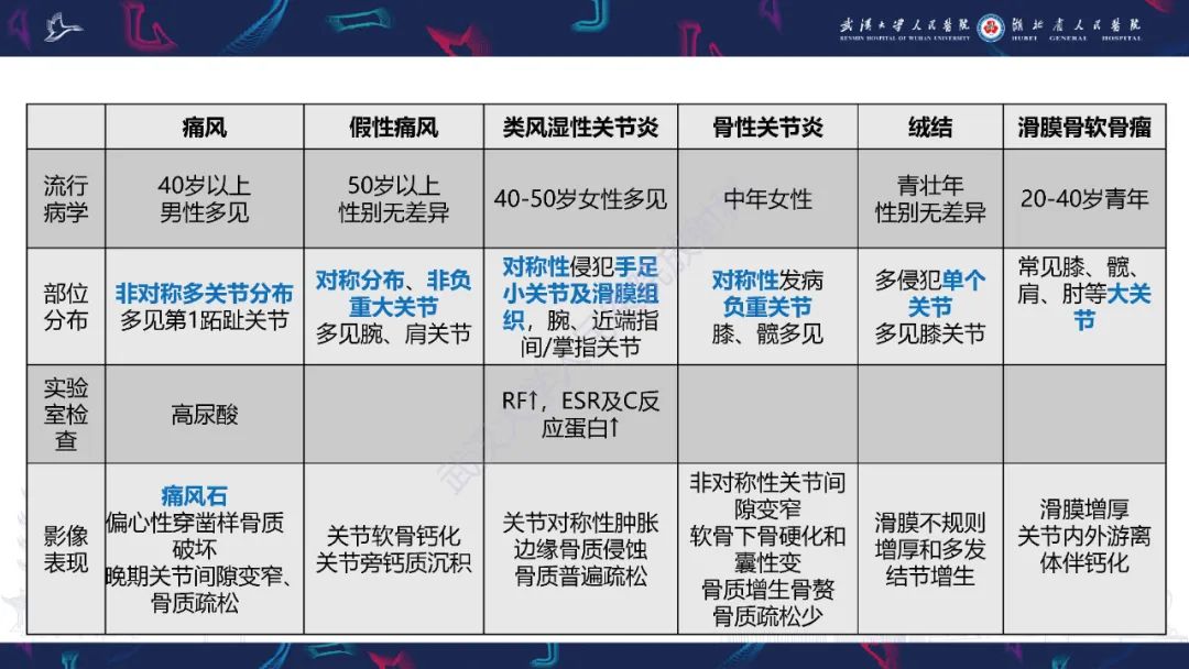 【PPT】关节痛风影像诊断