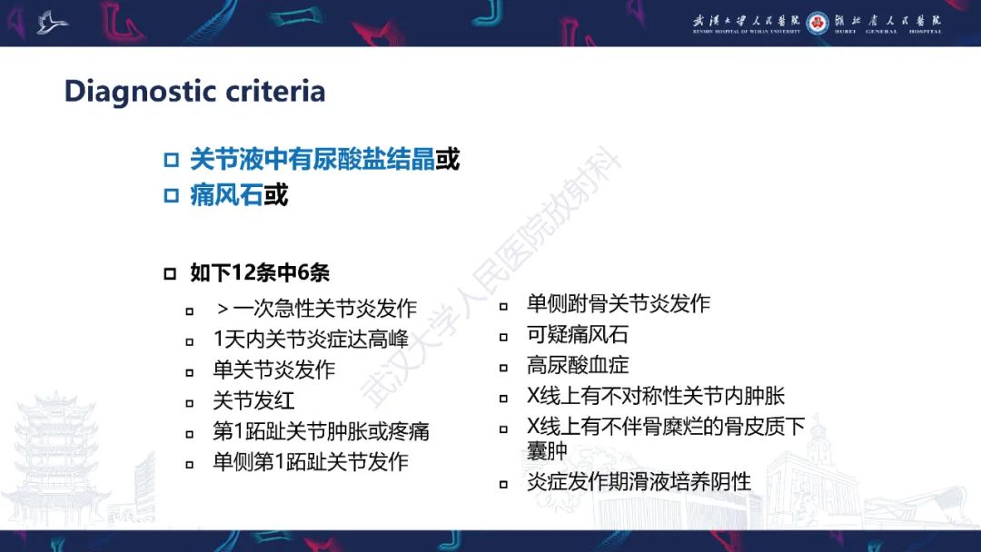 【PPT】关节痛风影像诊断