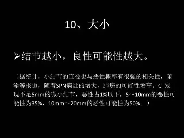 【PPT】肺内孤立性小结节的CT诊断探析